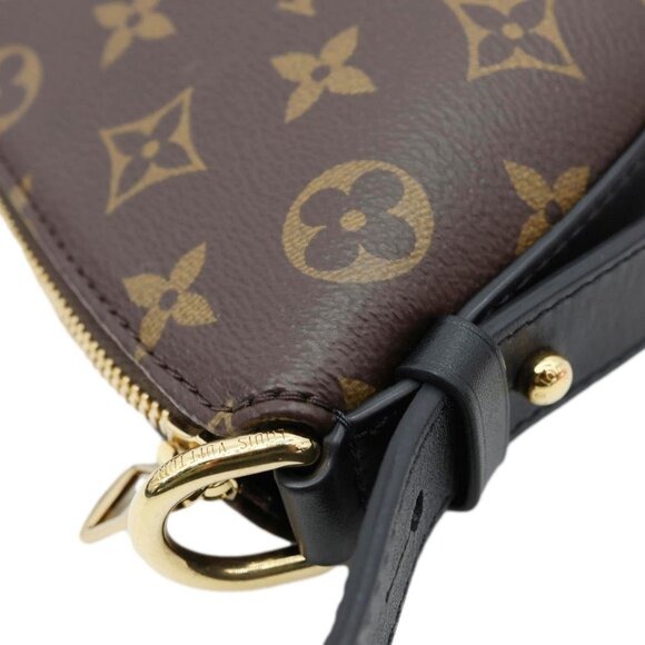 Louis Vuitton Cookie BB Monogram Canvas Hobo Bag Brown - Picture 6 of 12